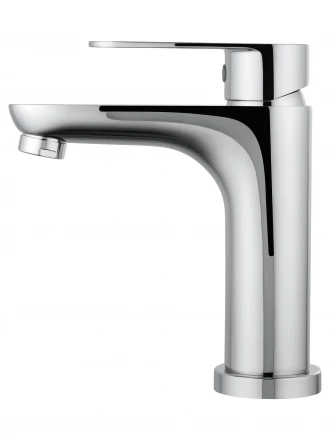 Wonzon &amp; Woghand Alfa WW-A40202-CR Смеситель для раковины черный матовый