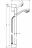 Hansgrohe Crometta 85 Mono 27729000 Душевой гарнитур 90 см