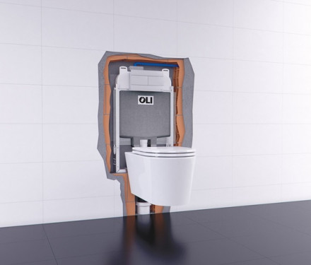 Oli 74 Simflex 601901 инсталляция для подвесного унитаза