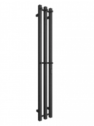 ДВИН X-3-plaza-neo 120/12 Полотенцесушитель электрический черный без полки
