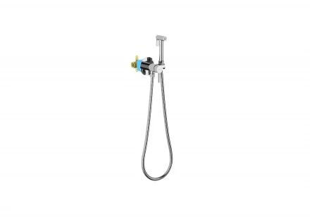 AQUATEK ЕВРОПА AQ1021CR комплект для гигиенического душа встроенный