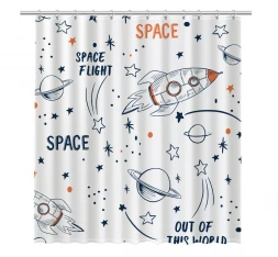 Fixsen Design Space FX-2508 Штора для ванной