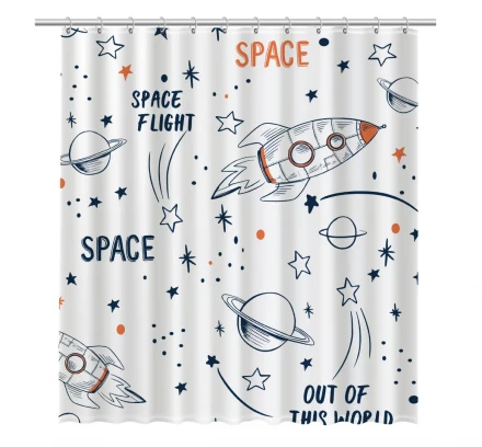 Fixsen Design Space FX-2508 Штора для ванной