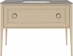 Kerama Marazzi Plaza Classic Neo 120 тумба напольная с ящиком, капучино матовая