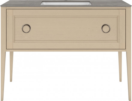 Kerama Marazzi Plaza Classic Neo 120 тумба напольная с ящиком, капучино матовая
