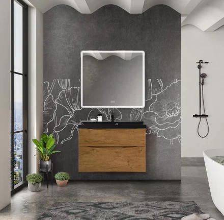 BelBagno KRAFT-1000-2C-SO-CG тумба с раковиной подвесная