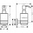 Диспенсер для жидкого мыла Hansgrohe Logis 41714000