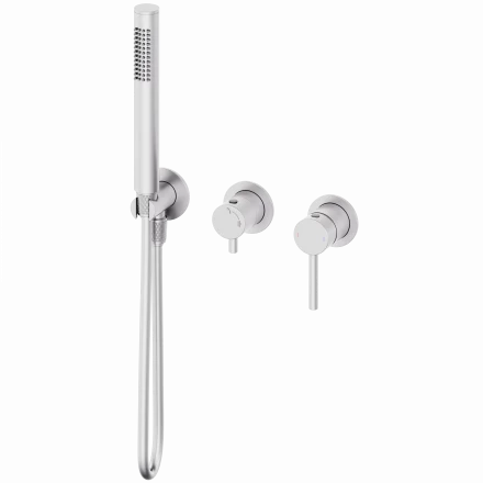 Wonzon &amp; Woghand Stick WW-838017-BN Смеситель для душевой системы встраиваемый темный графит