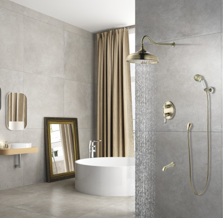 Lemark Villa LM4822B смеситель для ванны и душа, встраиваемый