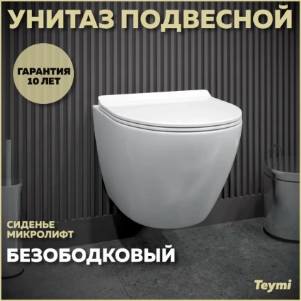 Teymi T40106 Унитаз подвесной