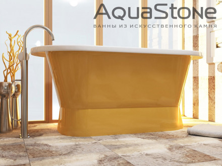 Aquastone Венеция 175 Ванна из искусственного камня