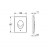 Grohe Skate Air 38505SH0 клавиша смыва (Белый)