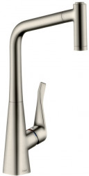 Hansgrohe Metris 14820800 смеситель для кухни с выдвижным изливом