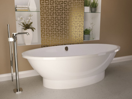 Aquastone Кантри 188 Ванна из искусственного камня