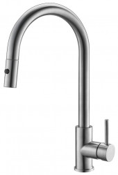BelBagno BB-LAM31B-IN смеситель для кухни с выдвижным изливом