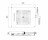 Bossini Dream 2 Sprays H38925 CR Верхний душ 57x47