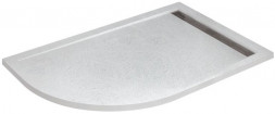 Cezares TRAY-AS-RH-100/80-30-W-R Душевой поддон ассиметричный 100х80