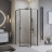 BelBagno UNO-195-P-1-100-C-NERO душевой уголок