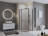 BelBagno UNO-195-P-1-100-C-NERO душевой уголок