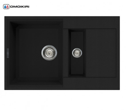 Omoikiri Sakaime 78-2-BL мойка 780x500 черный
