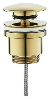 Frap F62-3 Донный клапан для раковины золото