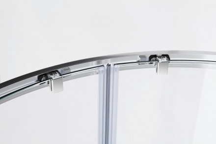 CEZARES BERGAMO-W-B-13-100+60/60-C-Cr-L душевая дверь