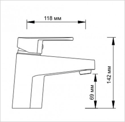 Wasserkraft Donau 5303 Смеситель для раковины