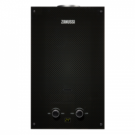 Колонка газовая Zanussi GWH 10 Fonte Glass Carbon