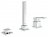 Grohe Eurocube 19966000 Смеситель для ванны