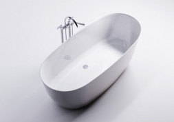 Ванна Astra-Form Атрия 170x75 Solid Surface с интегрированным переливом