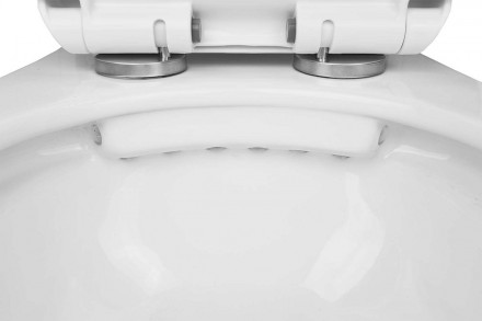 Loranto Fredo CS-WH8005 Унитаз подвесной безободковый с сиденьем микролифт