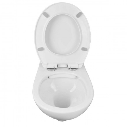 Loranto Fredo CS-WH8005 Унитаз подвесной безободковый с сиденьем микролифт