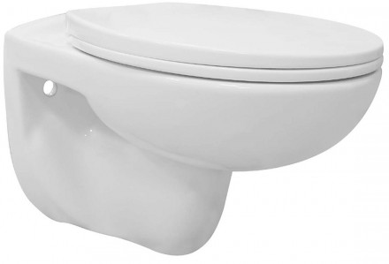 Loranto Fredo CS-WH8005 Унитаз подвесной безободковый с сиденьем микролифт