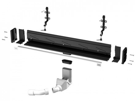 Viega 736736 Advantix Vario Wall душевой лоток 300-1200 мм