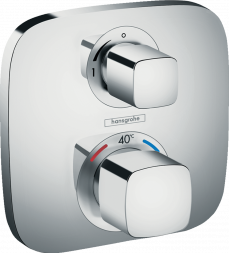 Hansgrohe Ecostat E 15707000 смеситель термостат с запорным вентилем (внешняя часть)