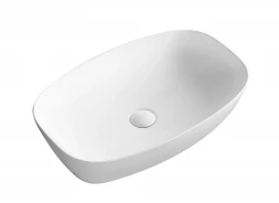 Milleau Miel MU0063-GW Раковина накладная 60x39.5x14 белый глянец