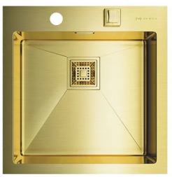 Omoikiri Akisame 46-LG мойка 460x510 светлое золото