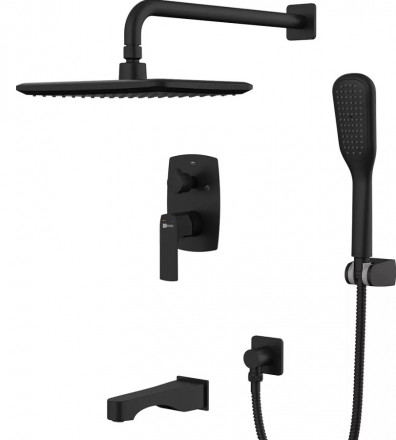 Lemark URSUS LM7222BL Смеситель для ванны и душа встраиваемый