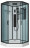 Niagara NG-6902GD BLACK 100х100 душевая кабина низкий поддон