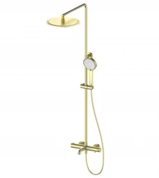 Wonzon &amp; Woghand Stick WW-88739017-BG Душевая система брашированное золото