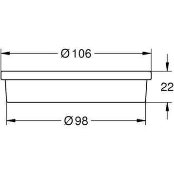 Grohe Atrio 40256003 Мыльница