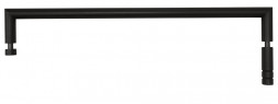 Bemeta Dark 104204310 Полотенцедержатель, для стеклянной двери 450 мм