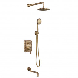 Lemark Jasmine LM6622B смеситель для ванны и душа, встраиваемый