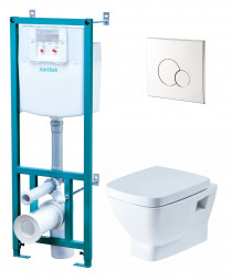 Santek Пэк Нео 1WH501572 комплект инсталляции с унитазом