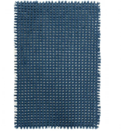 Fixsen Soft FX-4001C Коврик для ванной синий, 1-ый (40х60 см),