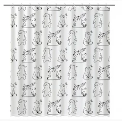 Fixsen Teddy Wash FX-1505 Шторка для ванной