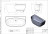 Ванна Astra-Form Атрия 170x85 пристеночная Solid Surface