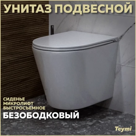 Teymi T40201 Унитаз подвесной