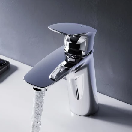 AM.PM Spirit V2.1 F71A82100 Смеситель для раковины с донным клапаном хром