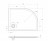 BelBagno UNO TRAY-MR-UNO-RH-120/90-550-35-W-R-CR душевой поддон из искусственного мрамора в комплекте с сифоном